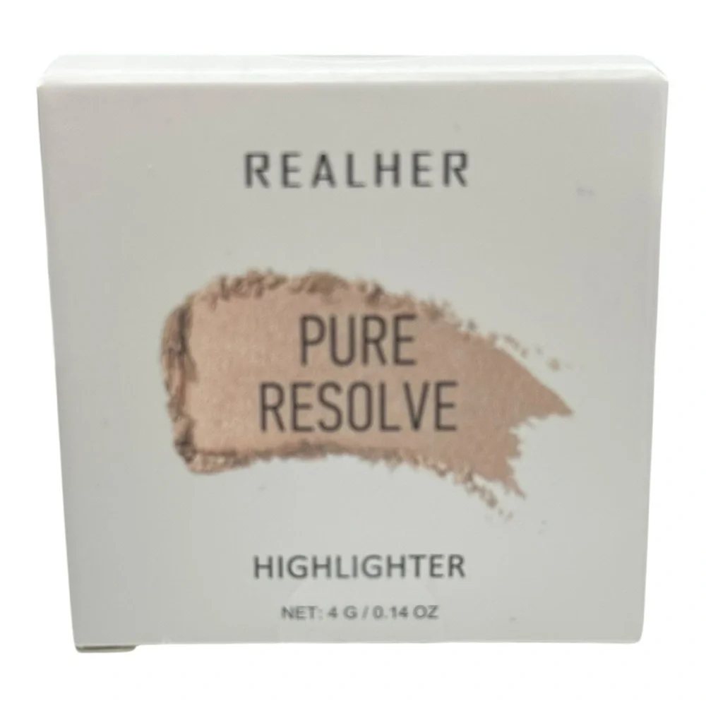 RealHer Pure Resolve Highlighter in Shimmering Beige